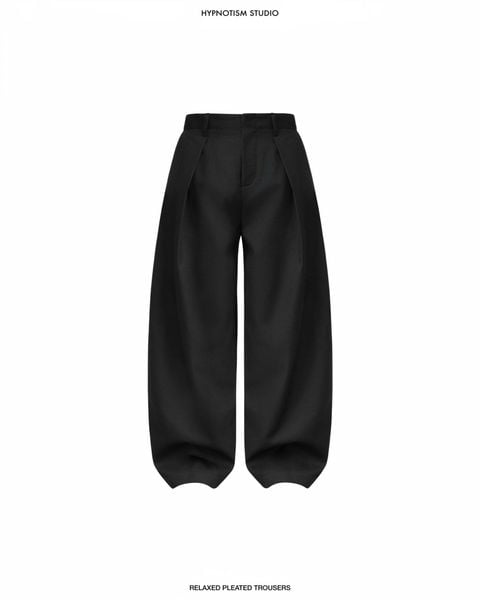  RELAXED PLEATED TROUSERS 