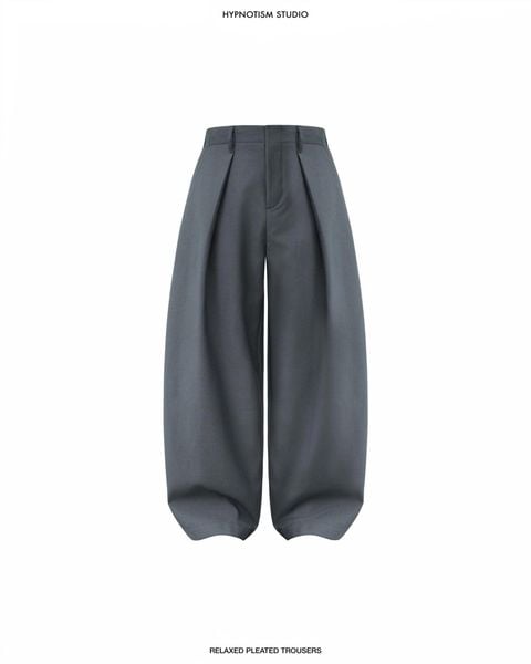  RELAXED PLEATED TROUSERS 