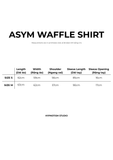  ASYM WAFFLE SHIRT 