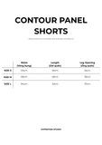  CONTOUR PANEL SHORTS 
