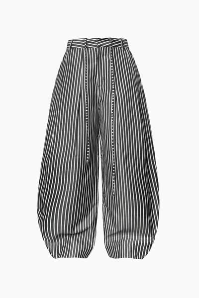  CURVY STRIPED TROUSERS 