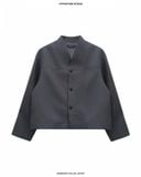  MANDARIN COLLAR JACKET 