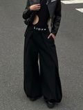  LOOSE WIDE PLEAT PANTS 