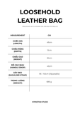  LOOSEHOLD LEATHER BAG 