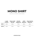  MONO SHIRT 