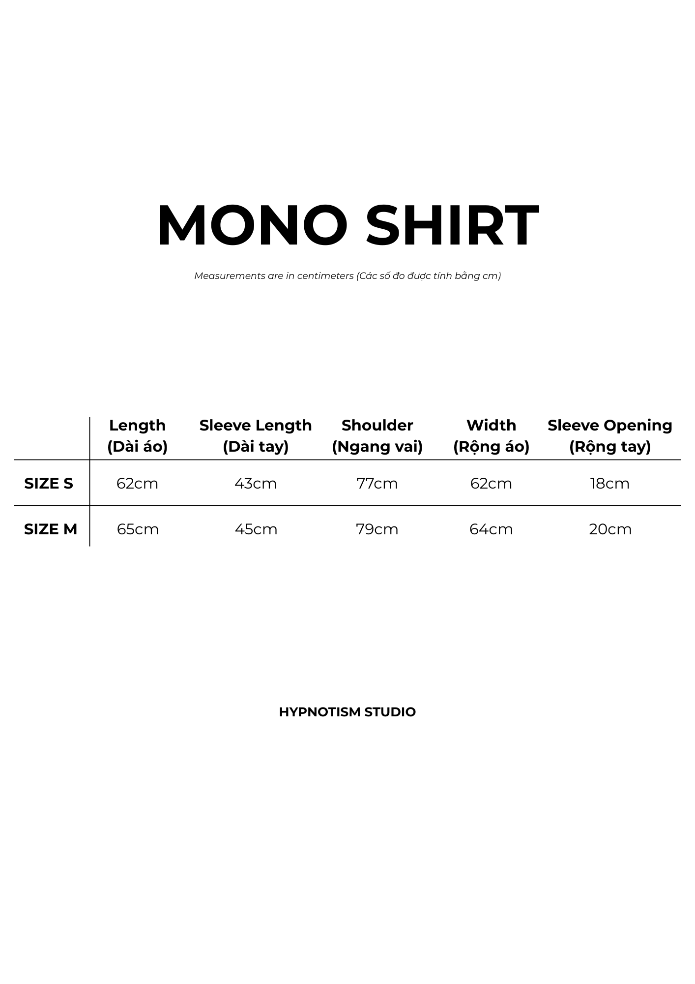  MONO SHIRT 
