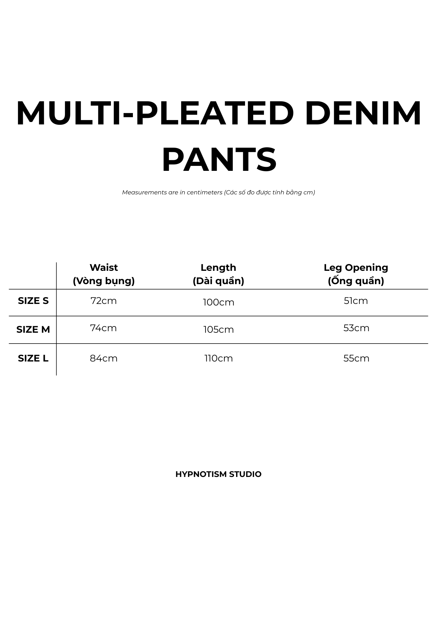  MULTI-PLEATED DENIM PANTS 
