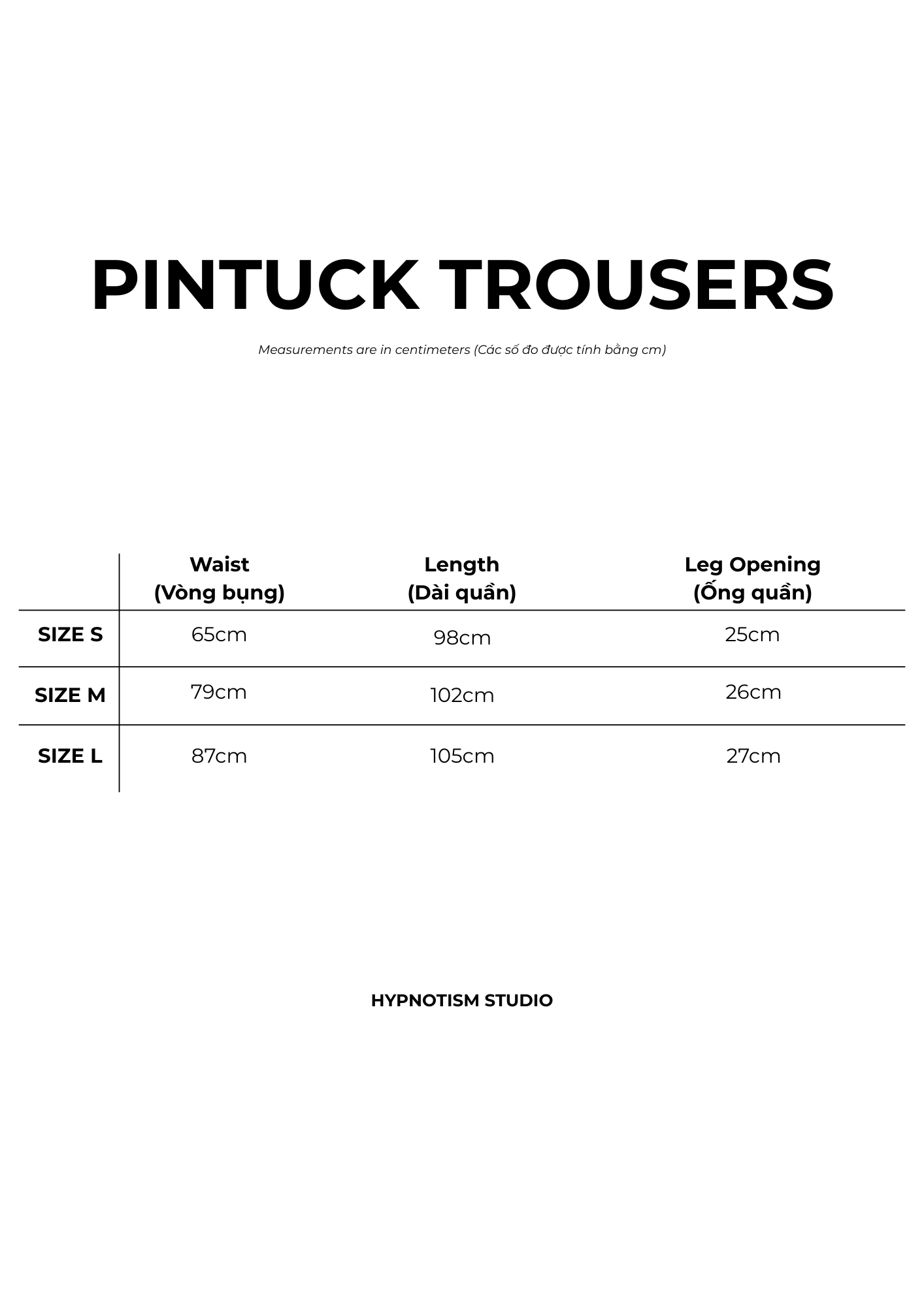  PINTUCK TROUSERS 