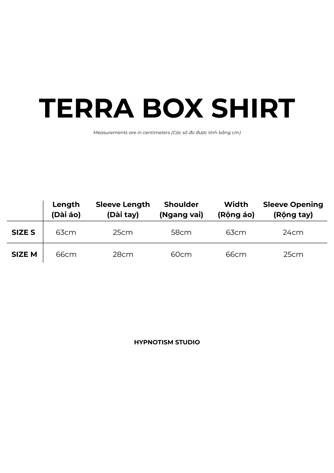  TERRA BOX SHIRT 