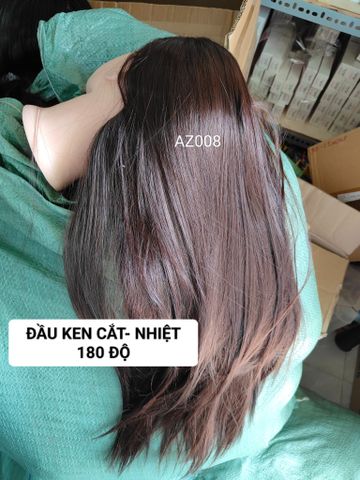 Đầu Ken Cắt Tóc, Đầu Manocanh Cắt Tóc AZ008 - Tái Chế Chất Lượng