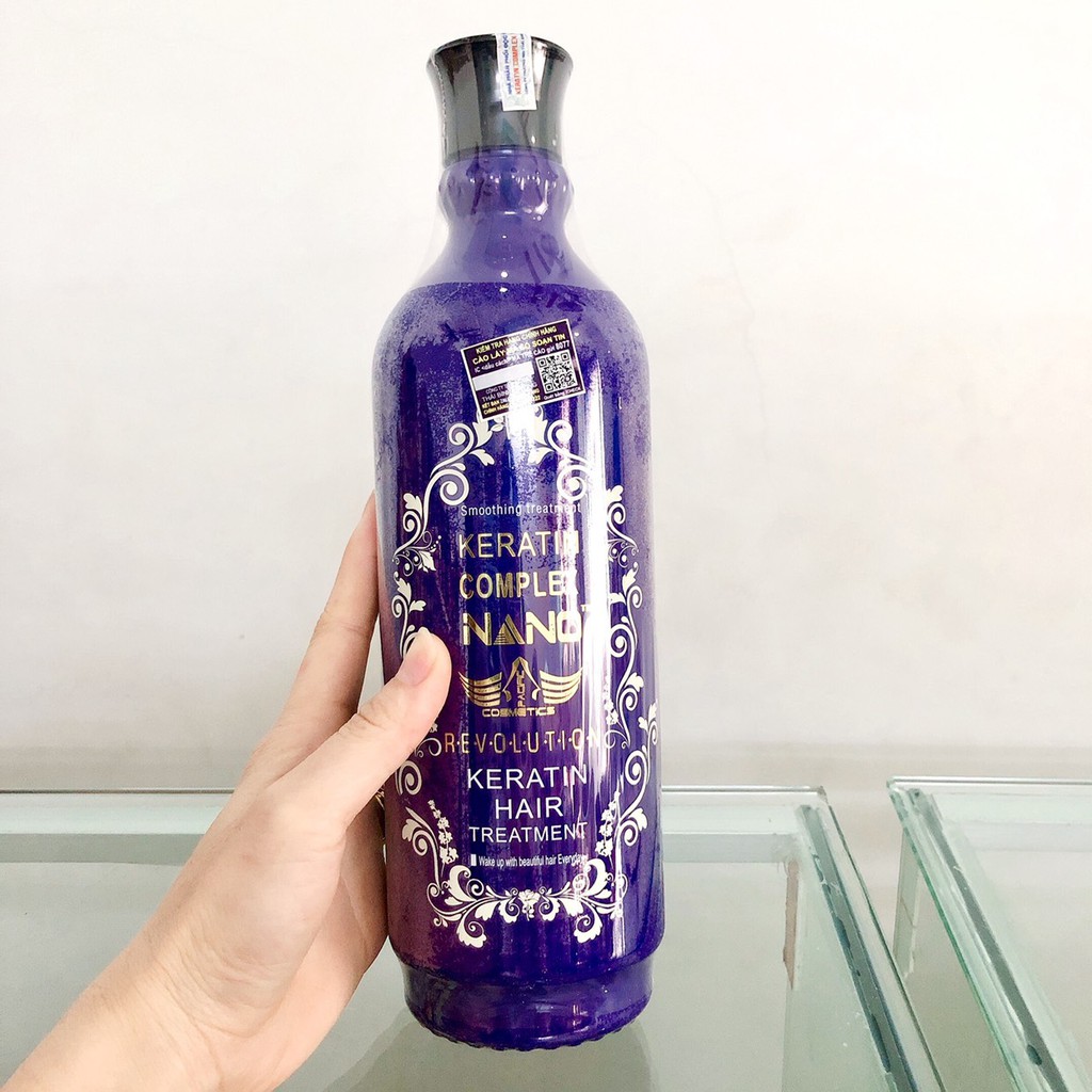 Keratin Complex Nano Smoothing Treatment phục hồi làm thẳng tóc 1000ml ( New 2019)