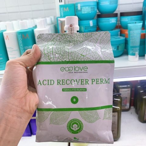 Kem uốn duỗi mùi thơm ECOLOVE 910ML chính hãng - Uốn khỏe, duỗi bóng