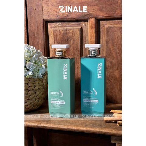 Dầu Gội Xả ZINALE Collagen Mềm Mượt Giảm Gãy Rụng 1000ml x2