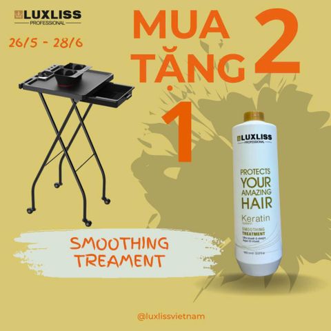 Keratin Luxliss 1000ml phục hồi tóc, làm thẳng tóc hiệu quả giữ nếp lâu dài cho tất cả các loại tóc AZ008