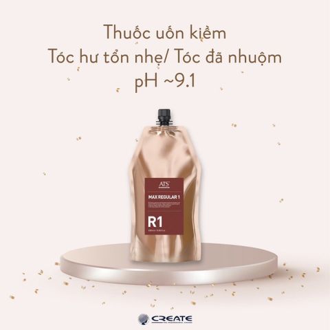 Thuốc uốn nóng ATS MAX cao cấp 500ml - Nhẹ mùi, chuẩn công ty