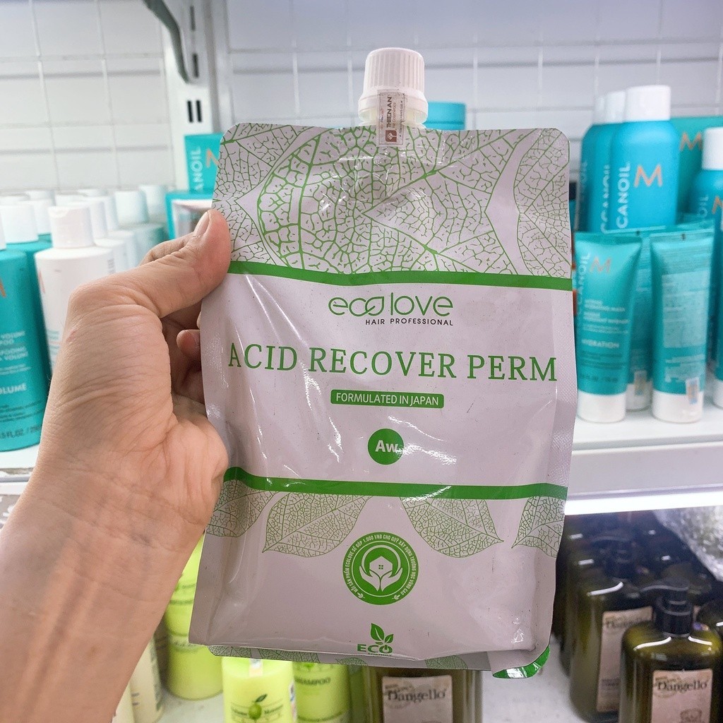 Kem uốn duỗi mùi thơm ECOLOVE 910ML chính hãng - Uốn khỏe, duỗi bóng