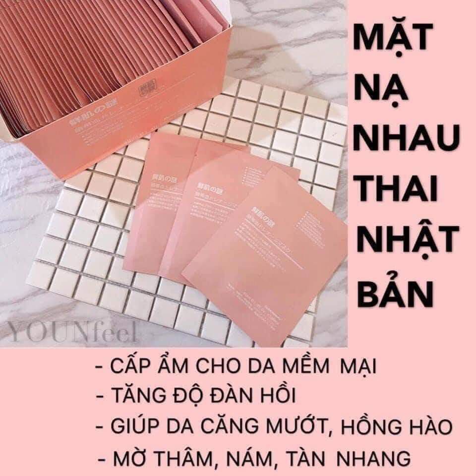 Mặt Nạ Nhau Thai Cừu Tế Bào Gốc - Combo 3 Gói Cấp Ẩm Dưỡng Da AZ008