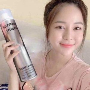 Keo Xịt Giữ Nếp Tóc Cao Cấp Butterfly 600ml - Gôm Xịt Tóc Bạc