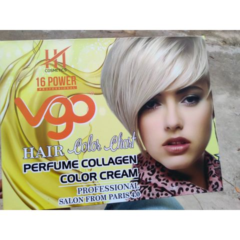 Thuốc nhuộm tóc cân bằng phủ bạc thông minh VGO tuýp 100ml AZ008