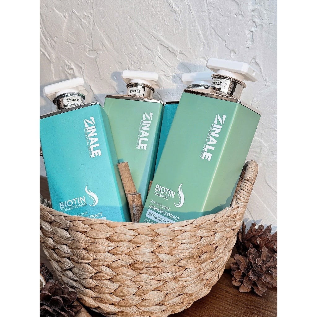 Dầu Gội Xả ZINALE Collagen Mềm Mượt Giảm Gãy Rụng 1000ml x2