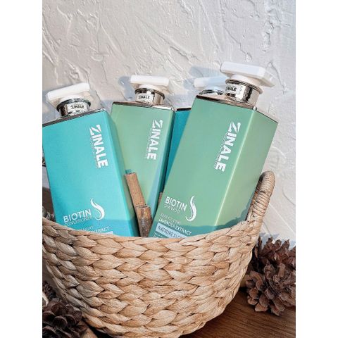 Dầu Gội Xả ZINALE Collagen Mềm Mượt Giảm Gãy Rụng 1000ml x2