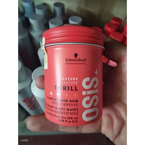 Gum tạo kiểu giữ nếp tóc cứng Osis Thrill 100ml - Nhập Đức chính hãng