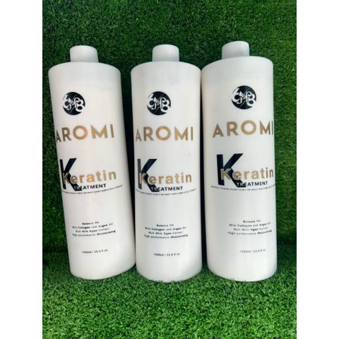 Keratin Treatment Aromi 1000ml - Phục Hồi Tóc Xoăn, Thẳng Hiệu Quả