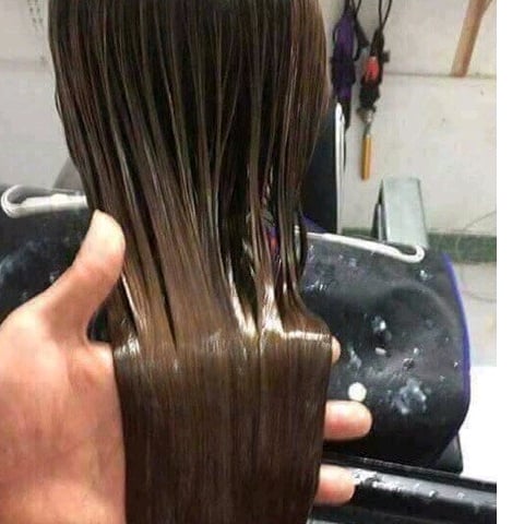 Mặt nạ tóc, hấp ủ tóc Luxway Keratin Mask túi 450ml Az008 tặng nón trùm ủ tóc