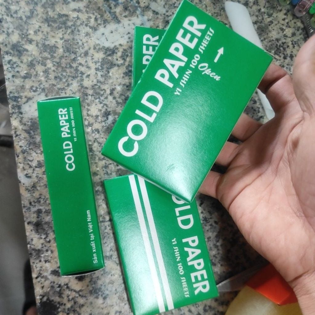 Hộp Giấy Uốn Lạnh Dùng Kèm Thuốc Uốn Lạnh - Chuyên Dụng Cho Tóc