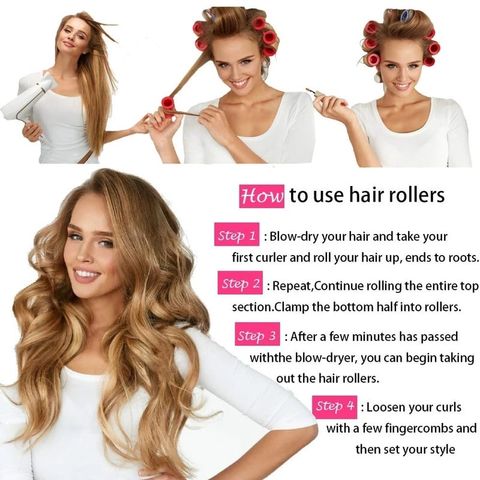 Combo 12 Xương Trục Uốn Xoăn Lạnh Size 1.8cm Xanh Dương - Salon Tóc