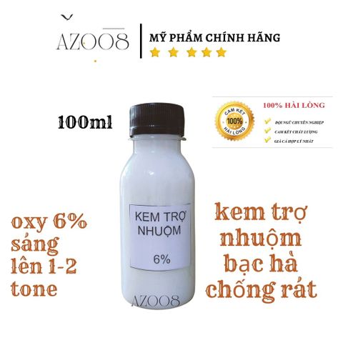 Oxy Bạc Hà Lucas Chính Hãng 1000ml - Trợ Nhuộm Tóc Không Rát Da Đầu