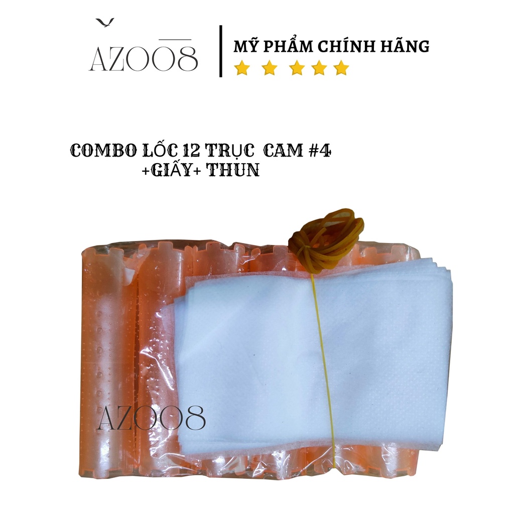 Combo 12 Xương Trục Uốn Xoăn Lạnh Size 1.8cm Xanh Dương - Salon Tóc