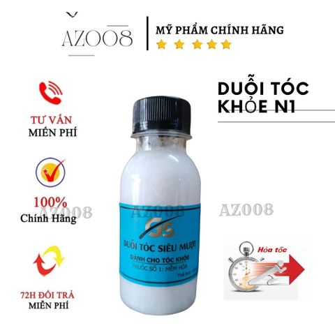 Thuốc ép tóc tại nhà thảo dược, thuốc duỗi tóc tại nhà keratin phục hồi tóc Size nhỏ 200ml AZ008