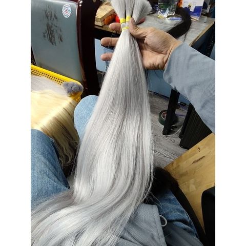 Tóc Nối Thật 100% Đủ Độ Dài 50-70cm, Tóc Tẩy Sẵn Hàng Chuẩn Đẹp