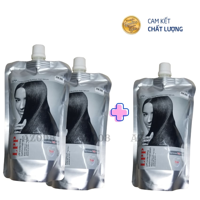 Ủ tóc collagen phục hồi tóc hư tổn LPP 900ml - Hấp dưỡng siêu mềm mượt
