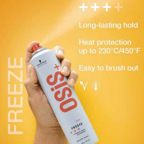 Keo Xịt Giữ Nếp Osis 3+ FREEZE 300ml - Hàng Nhập Đức Chính Hãng