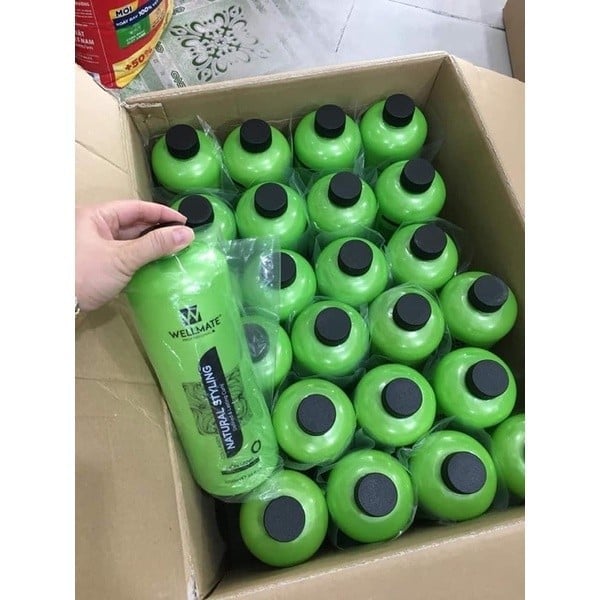 Thuốc Uốn Lạnh Wellmate Cao Cấp 1000ml x2 - Uốn Chắc Cho Mọi Loại Tóc