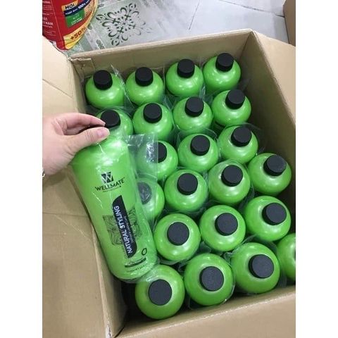 Thuốc Uốn Lạnh Wellmate Cao Cấp 1000ml x2 - Uốn Chắc Cho Mọi Loại Tóc