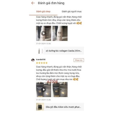 Dầu gội đầu Ailise keratin organic Biotin 1000ml x2 - Phục hồi tóc hư tổn