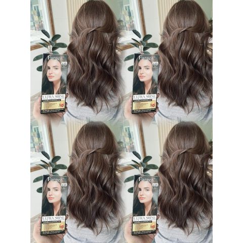 Thuốc duỗi tóc Zinale Perm  hữu cơ organic ép uốn tóc tại salon phục hồi tóc hư tổn nặng  túi 1000mlx3 az008