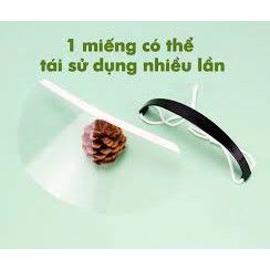 Hộp 50 miếng che mắt cắt tóc - Bảo vệ mắt, mũi, miệng khách hàng salon
