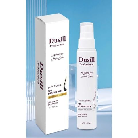 Xịt Dưỡng Tóc Vitamin Dusill 200ml - Hương Ngọt dễ chịu - Công Thức 8 Trong 1 Chăm Sóc Tóc Hư Tổn