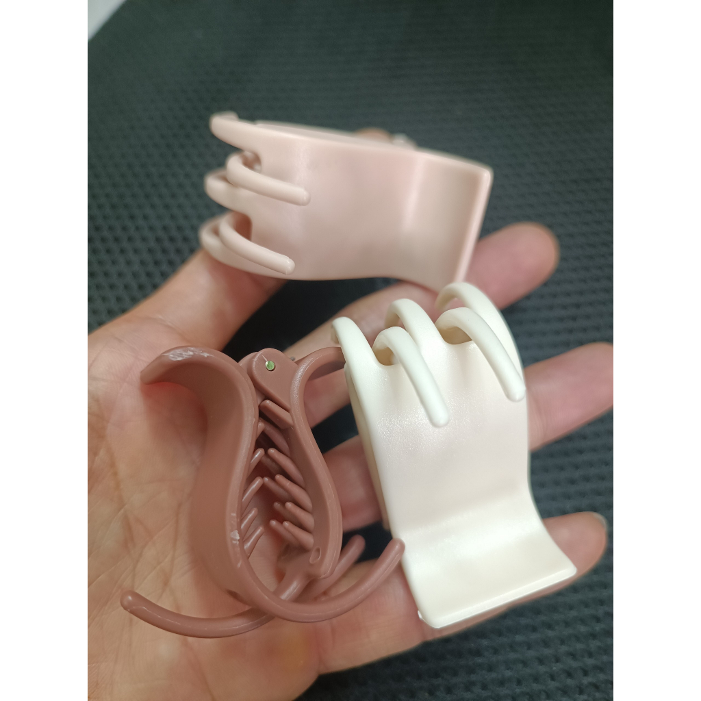 Kẹp tóc càng cua 3 răng 5 răng - Kẹp tóc xoăn sóng tự nhiên cho nữ