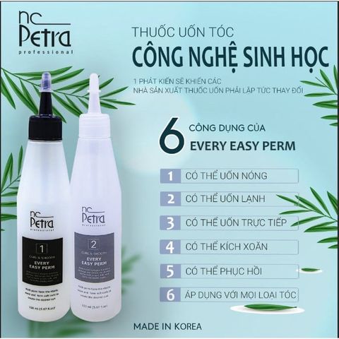 Gel Uốn Lạnh Petra Hàn Quốc 150ml - Uốn Thông Minh Sinh Học Không Mùi
