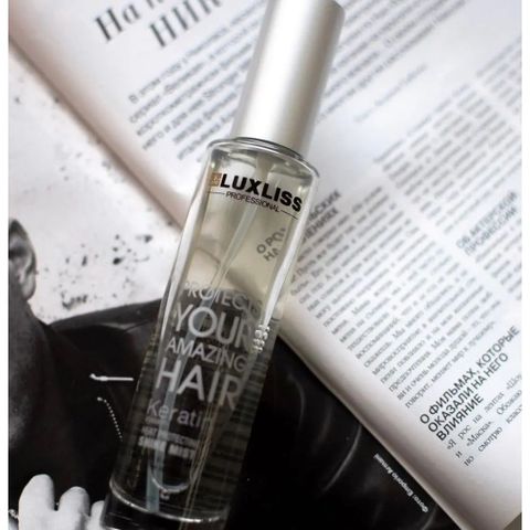 Xịt dưỡng keratin Luxliss 180ml - Phục hồi tóc hư tổn, bảo vệ nhiệt