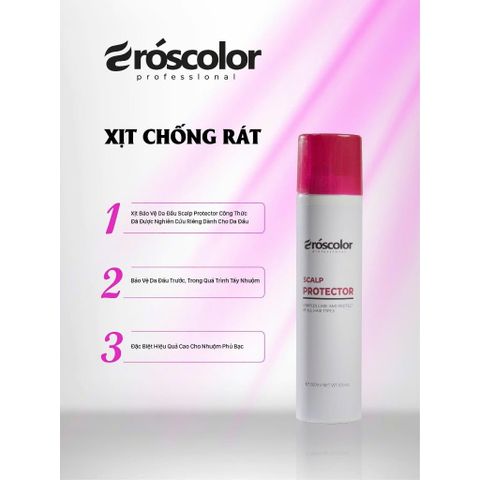 Xịt Bảo Vệ Da Đầu Eroscolor 300ml - Chống Rát, Sót Khi Nhuộm Tẩy
