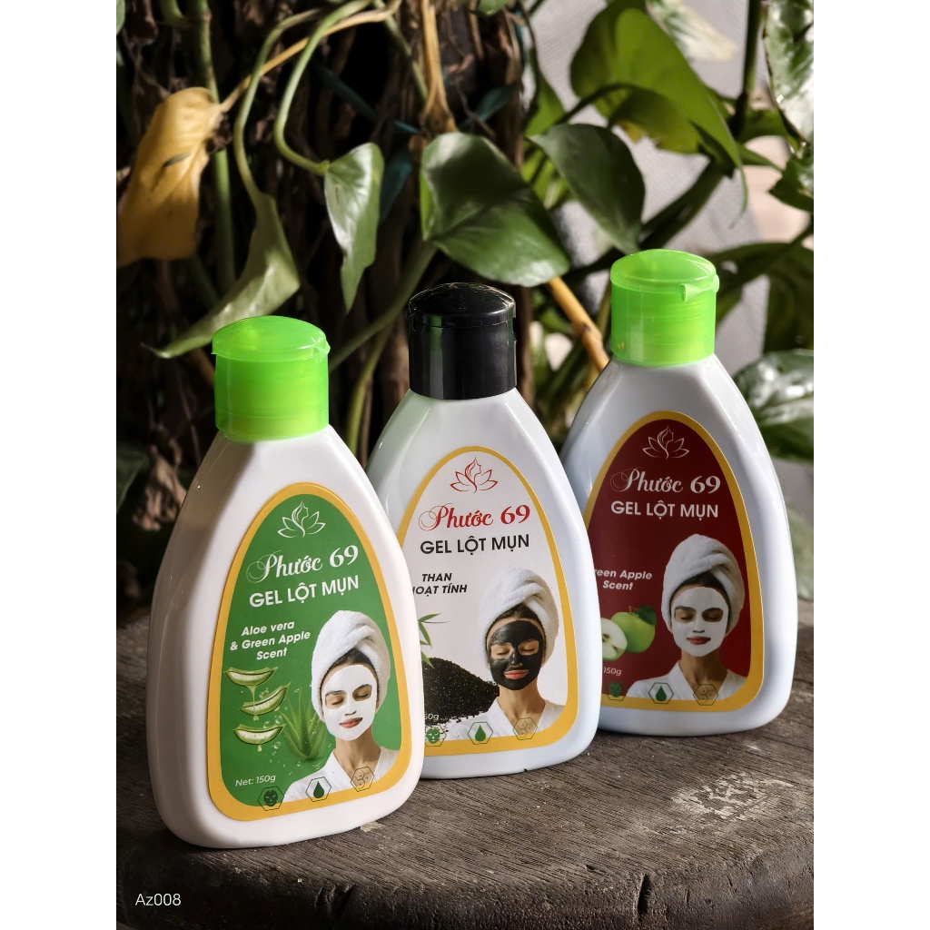 Gel Lột Mụn Đầu Đen Mũi Bùn Khoáng Phước 69 - 150ml
