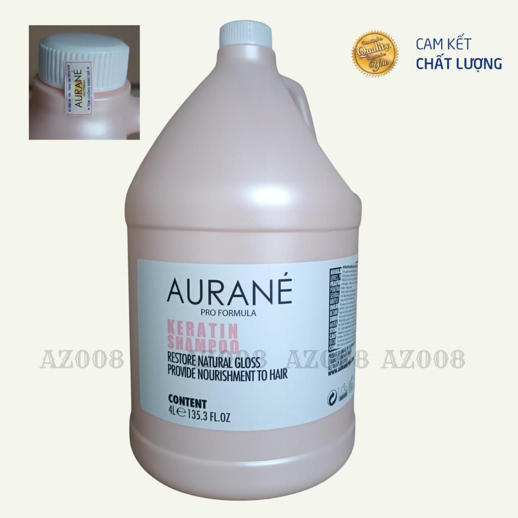 Dầu gội Aurane Pháp 4 lít chuyên dụng cho salon - Protein Moisturizing Shampoo
