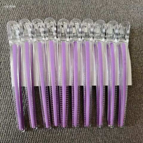Kẹp vịt Goriki chia tóc mỏ vịt bộ 10 cái chuyên dụng salon