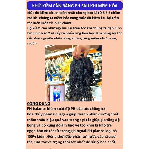 RON PH Khử Kiềm Cho Tóc Nhuộm, Sấy Uốn, Hấp Tóc - 500ml